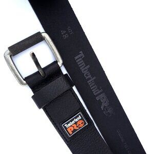 Timberland PRO Black Leather Belt Size 48
